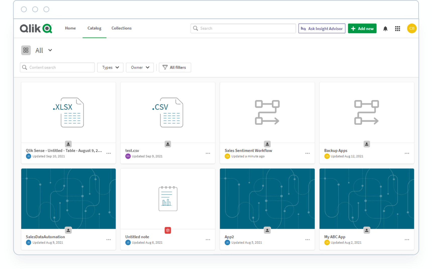 Screenshot demonstrating catalog and lineage capabilities